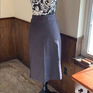 Lane Bryant Glamour X Gray Pencil Skirt